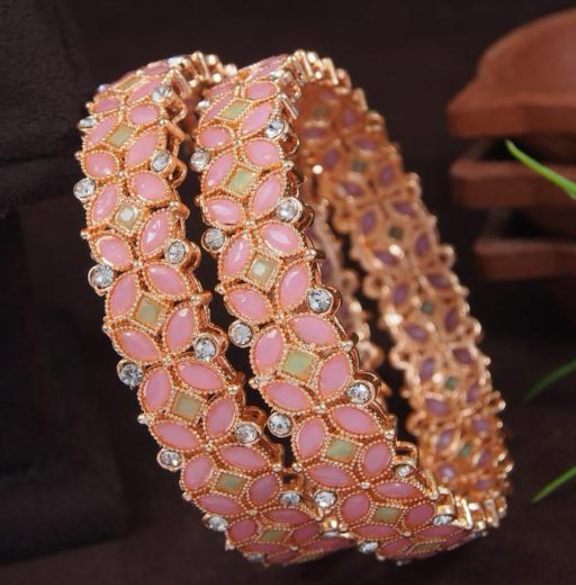 Rose Gold Plated Bangles
