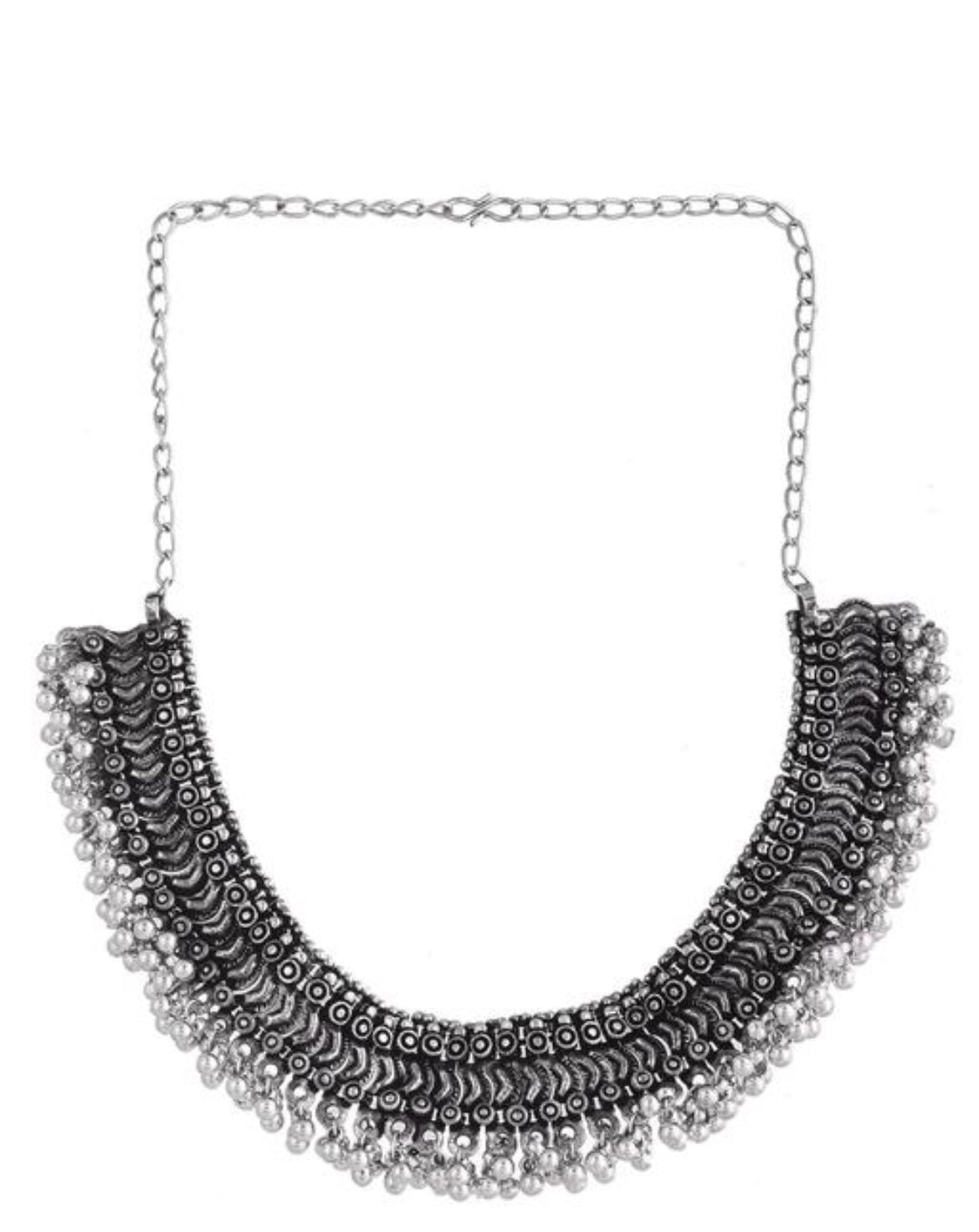 Shimmering Fancy Jewellery Sets with nose pin