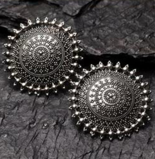 Beautiful Unique Handmade Afgani, Kashmiri, Hydrabadi, Assami oxidised Earrings