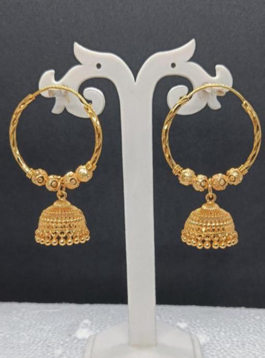 Traditional Beautiful Elite Round Shape Jhumki