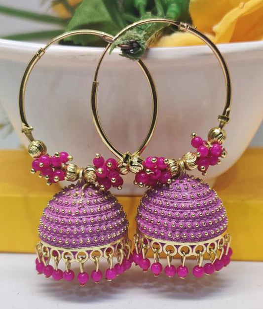 Traditional Pearl Jhumka