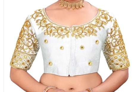 Trendy Embroidered Women Blouse